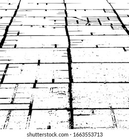 Grunar textura de distrés.Fondo abstracto del vector.Patrón blanco y negro