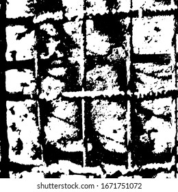 Grunar textura de distrés.Fondo abstracto del vector.Patrón blanco y negro