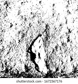 Grunar textura de distrés.Fondo abstracto del vector.Patrón blanco y negro