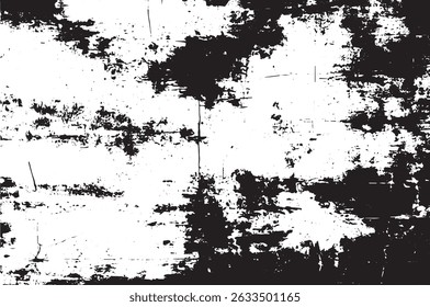 Texture grunge noir et blanc avec des rayures et des effets de surface altérés