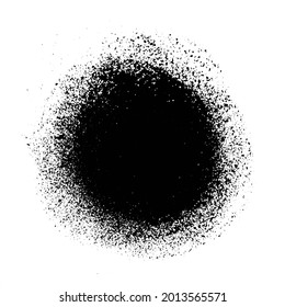 Grunge Distressed Circle Splatter Splash Stain