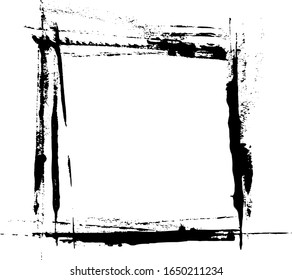 Grunge Distressed Frame Border Background