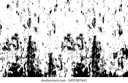 Grunge distressed overlay texture and background - wide banner format background with copy space for text. Grunge texture of chips, cracks,scratches.Soft white grunge.Distressed black grunge texture.
