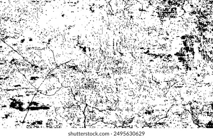 Grunge distressed overlay texture and background - wide banner format background with copy space for text. Grunge texture of chips, cracks,scratches.Soft white grunge.Distressed black grunge texture.