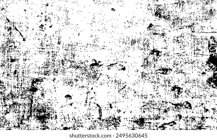 Grunge distressed overlay texture and background - wide banner format background with copy space for text. Grunge texture of chips, cracks,scratches.Soft white grunge.Distressed black grunge texture.