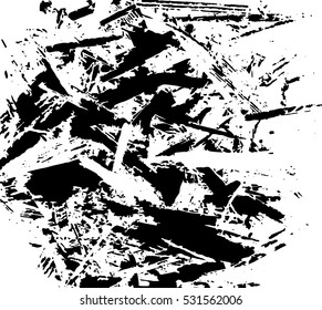 Grunge Distressed Overlay Texture For Your Design. Vector illustration.