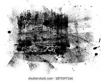 Texto superpuesto de fondo de pintura con molestias graves