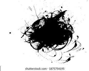 Grunge Distressed Paint Background Overlay Texture