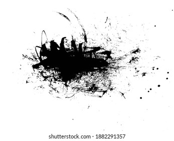 Texto superpuesto de fondo de pintura con molestias graves