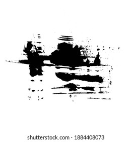 Grunge Distressed Paint Background Overlay Texture