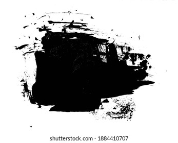 Texto superpuesto de fondo de pintura con molestias graves