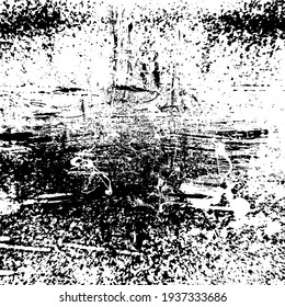 Texto superpuesto de fondo de pintura con molestias graves