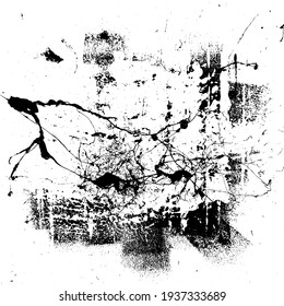Texto superpuesto de fondo de pintura con molestias graves