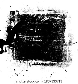 Texto superpuesto de fondo de pintura con molestias graves