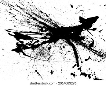 Grunge Distressed Paint Background Overlay Texture