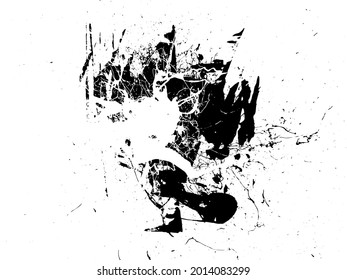 Texto superpuesto de fondo de pintura con molestias graves