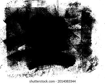 Grunge Distressed Paint Background Overlay Texture