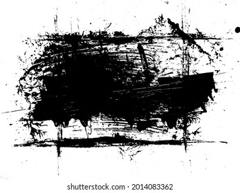 Texto superpuesto de fondo de pintura con molestias graves