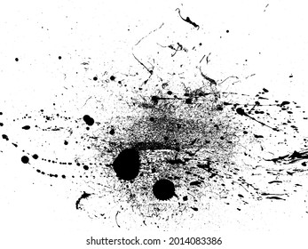 Grunge Distressed Paint Background Overlay Texture