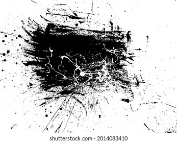 Grunge Distressed Paint Background Overlay Texture