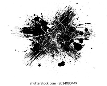 Grunge Distressed Paint Background Overlay Texture
