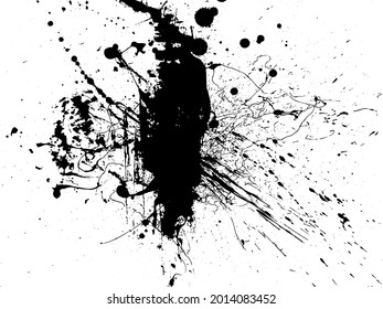 Grunge Distressed Paint Background Overlay Texture