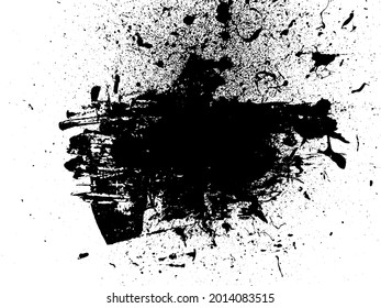 Grunge Distressed Paint Background Overlay Texture