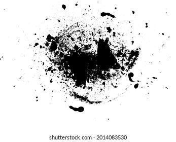 Grunge Distressed Paint Background Overlay Texture