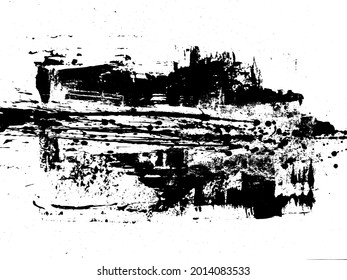 Grunge Distressed Paint Background Overlay Texture