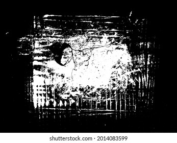Grunge Distressed Paint Background Overlay Texture