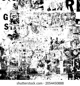 Grunge Distressed Paint Background Overlay Texture