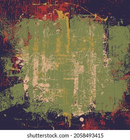 Grunge Distressed Paint Background Overlay Texture