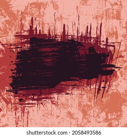 Grunge Distressed Paint Background Overlay Texture