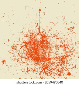 Grunge Distressed Paint Background Overlay Texture