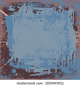 Texto superpuesto de fondo de pintura con molestias graves