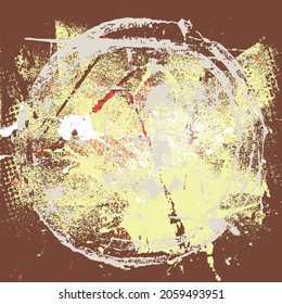 Grunge Distressed Paint Background Overlay Texture