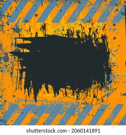 Texto superpuesto de fondo de pintura con molestias graves