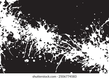 Grunge Distressed Paint Splash Hintergrund Overlay Textur.