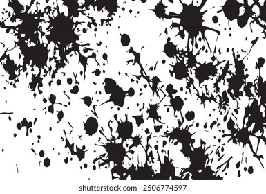 Textura de superposición de fondo de salpicaduras de pintura afligida de grunge.
