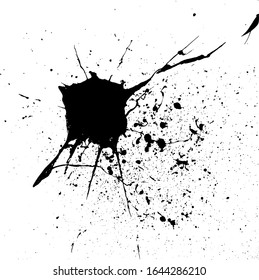 Grunge Distressed Splatter Splash Background