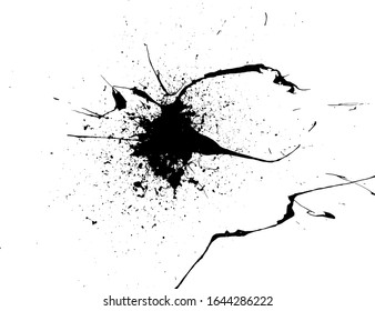 Grunge Distressed Splatter Splash Background