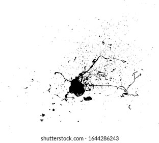 Grunge Distressed Splatter Splash Background