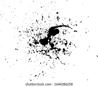 Grunge Distressed Splatter Splash Background