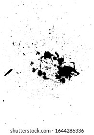 Grunge Distressed Splatter Splash Background