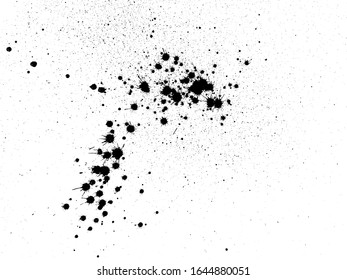 Grunge Distressed Splatter Splash Stain