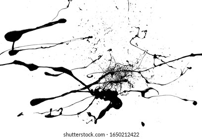 Grunge Distressed Splatter Splash Stain