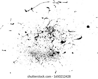 Grunge Distressed Splatter Splash Stain