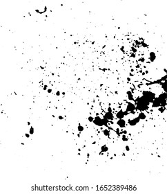 Grunge Distressed Splatter Splash Stain