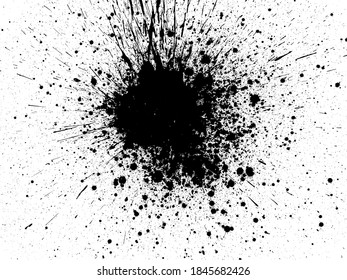 Mancha De Esplandor De Desplome De Grunge Con Distancia