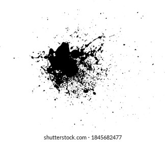 Grunge Distressed Splatter Splash Stain